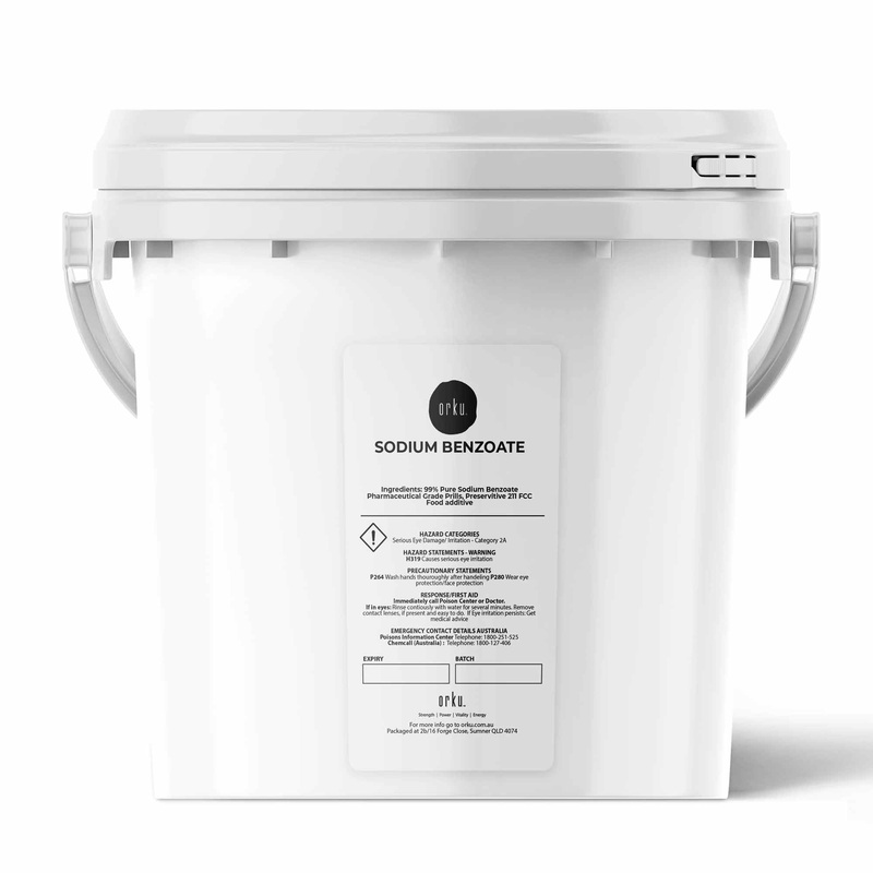 3.5Kg Orku Sodium Benzoate USP/FCC Grade Prills  E211 Preservative CAS 532-32-1