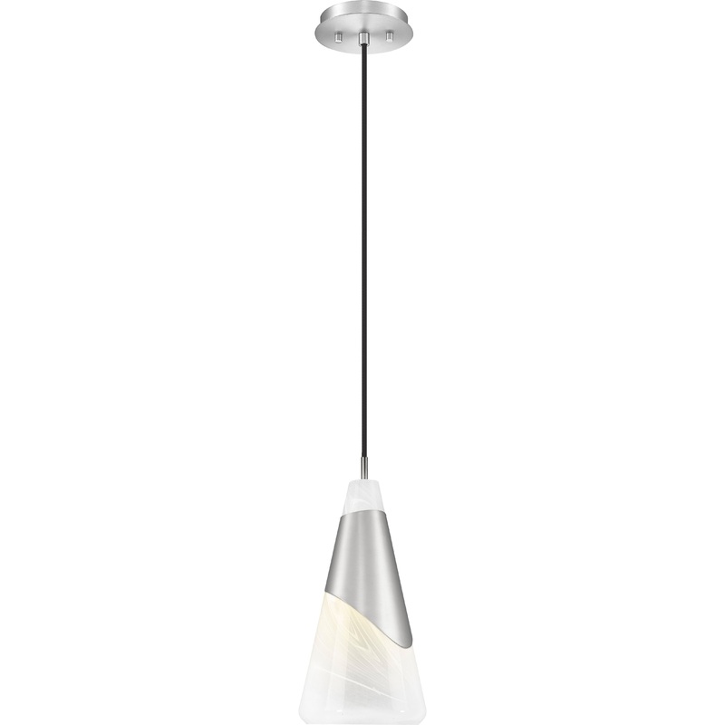 Aimie 1-Light Pendant Brushed Nickel