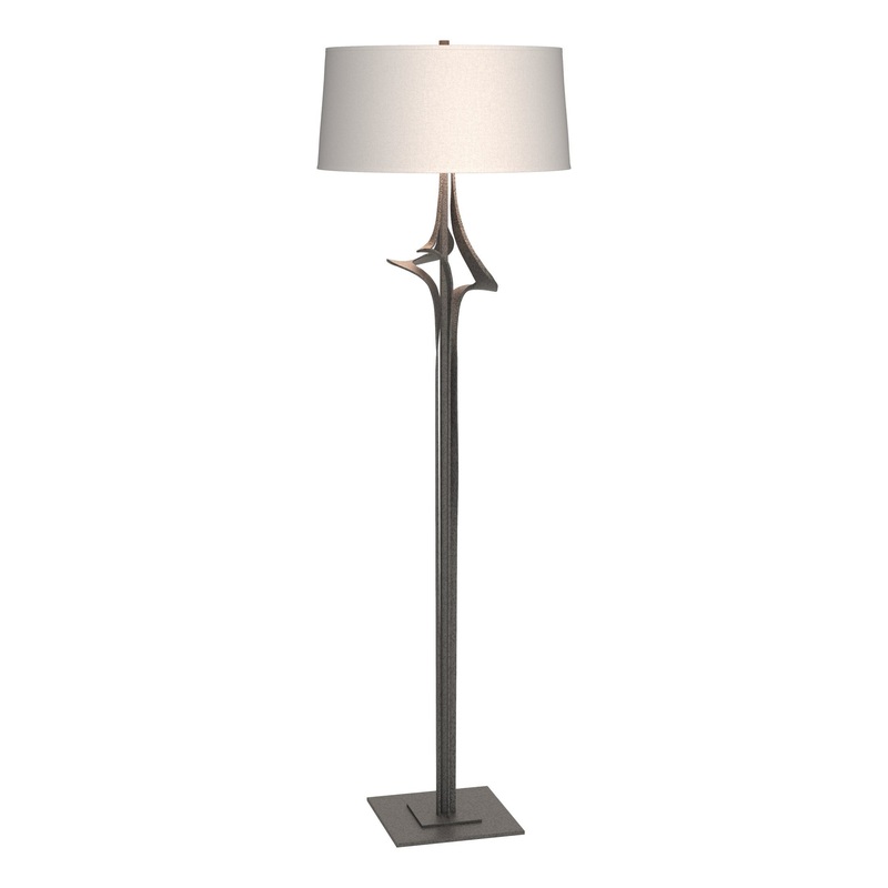 Antasia Floor Lamp Natural Iron Flax Shade (SE)