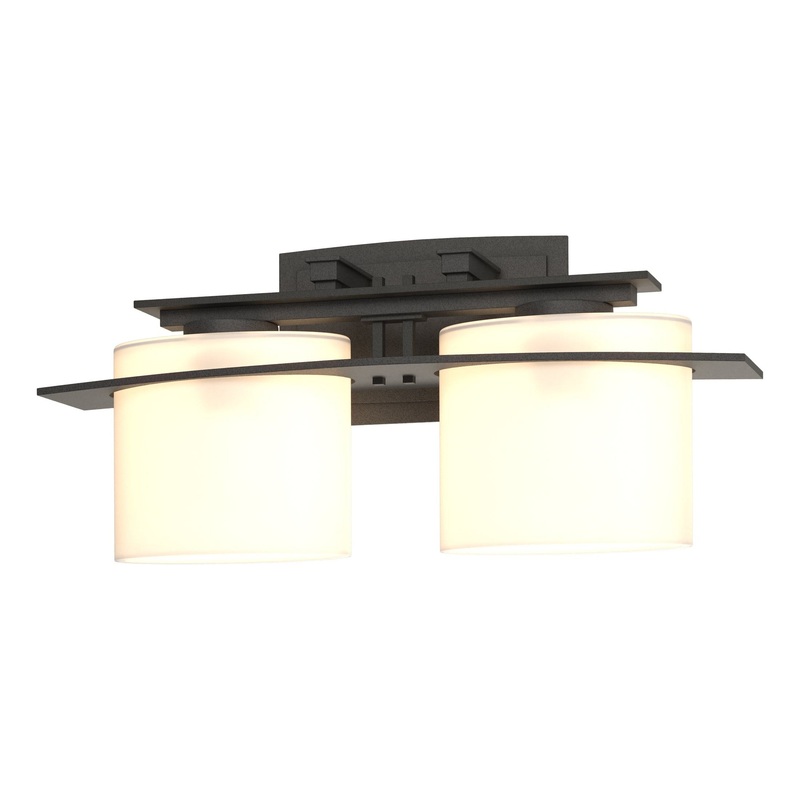 Arc Ellipse 2-Light Sconce Natural Iron