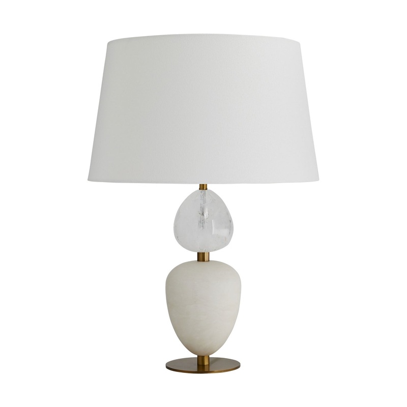 Arteriors 49360-829 Aubrey One Light Table Lamp White