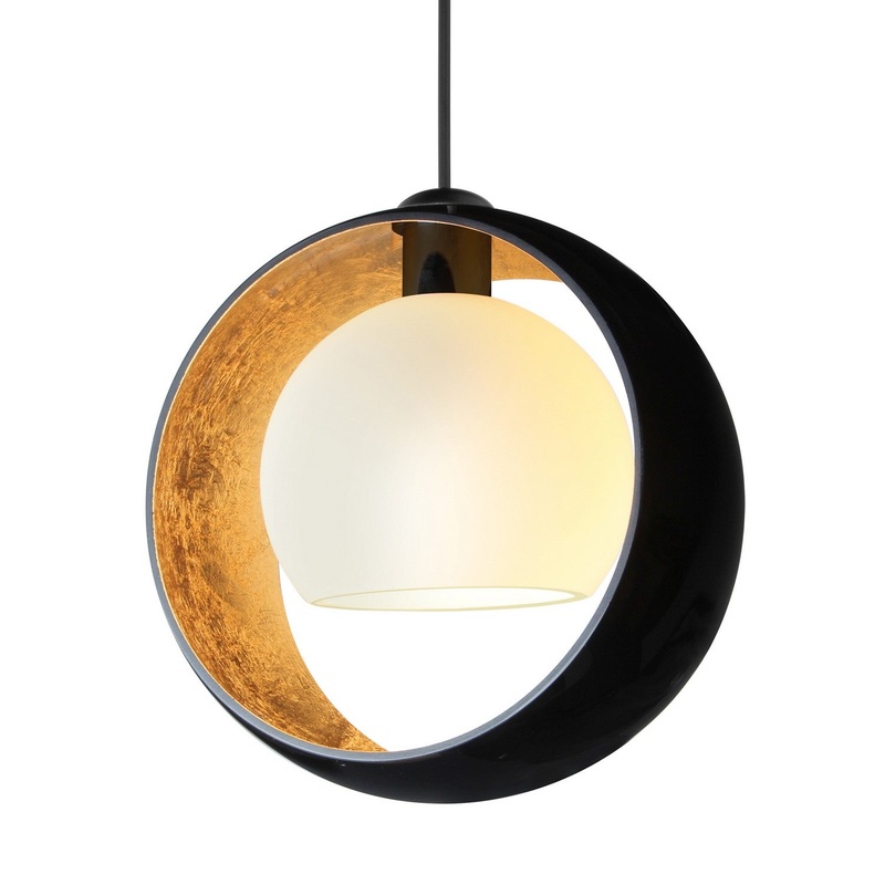 Besa 1XC-4293GF-BK Besa Pogo Pendant One Light Pendant Black