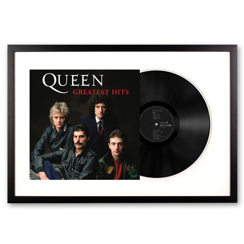 Framed Queen Greatest Hits – Double Vinyl Album Art