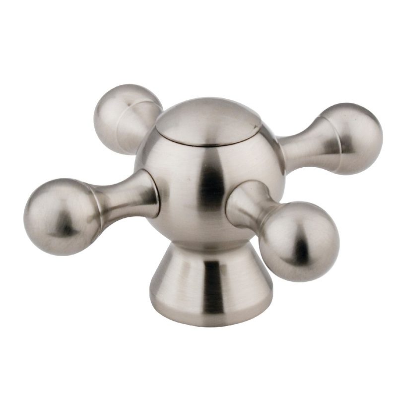 KSH2798KX Metal Cross Handle, Brushed Nickel