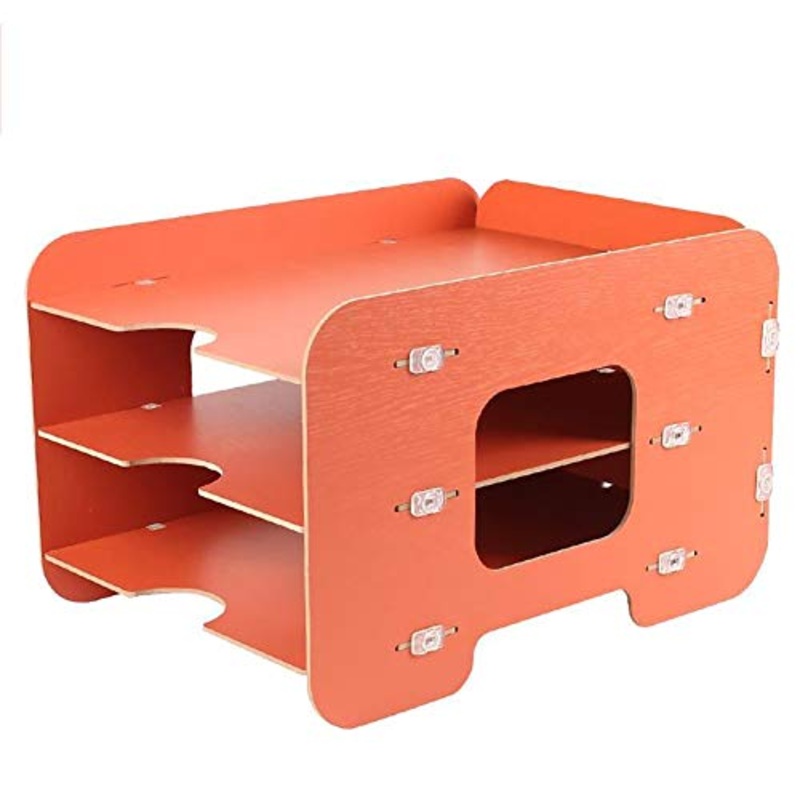 Schedario Classificatore Verticale Cartella del Desktop, Portariviste in Legno Scaffale per Cancelleria A pi Piani, Forniture per Ufficio O Articoli per La Casa (Size : #20)