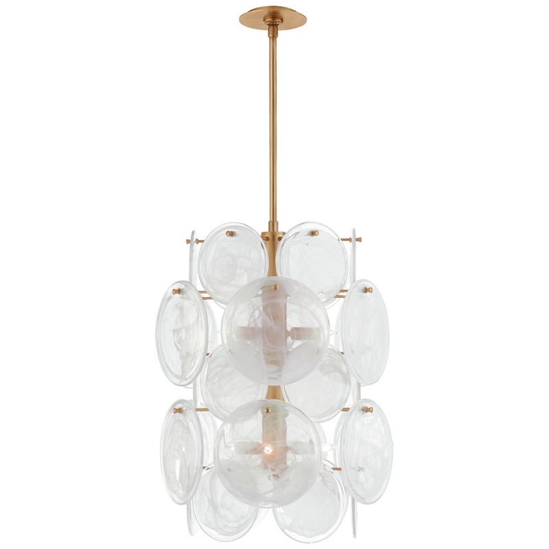 Six Light Chandelier from the Loire Collection in Gild Finish by Visual Comfort Signature