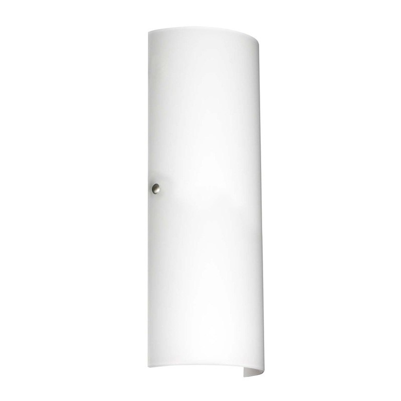 Two Light Wall Sconce from the Torre Collection in Polished Nickel Finish by Besa