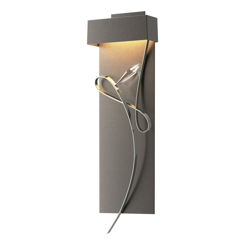 Rhapsody LED Sconce Dark Smoke Sterling
