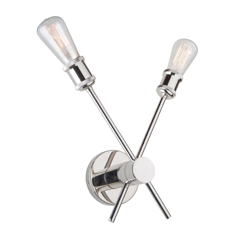 Tribeca Wall Sconce – Polished Nickel