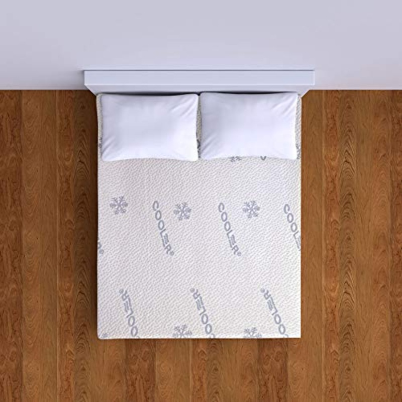 Copri materasso che RINFRESCA il materasso, Cooler  il tessuto rinfrescante adatto per chi soffre il caldo di notte 100% ANALLERGICO. Sovramaterasso – Coprimaterasso COOLER FRESH matrimoniale 165×195