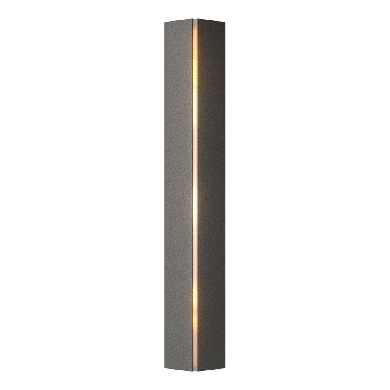 Gallery Small Sconce Natural Iron Ivory Art Glass (CC)