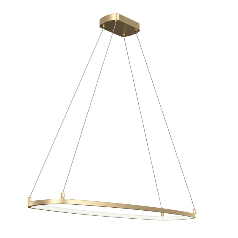 Kichler 84312CG LED Chandelier, Champagne Gold