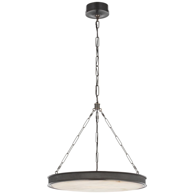 LED Chandelier from the Matthew Collection in Bronze Finish by Visual Comfort Signature