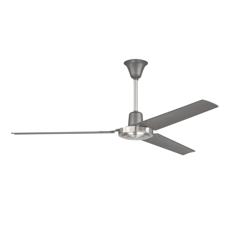 Craftmade UT56TBNK3MR Utility 56″Ceiling Fan Titanium/Brushed Polished Nickel