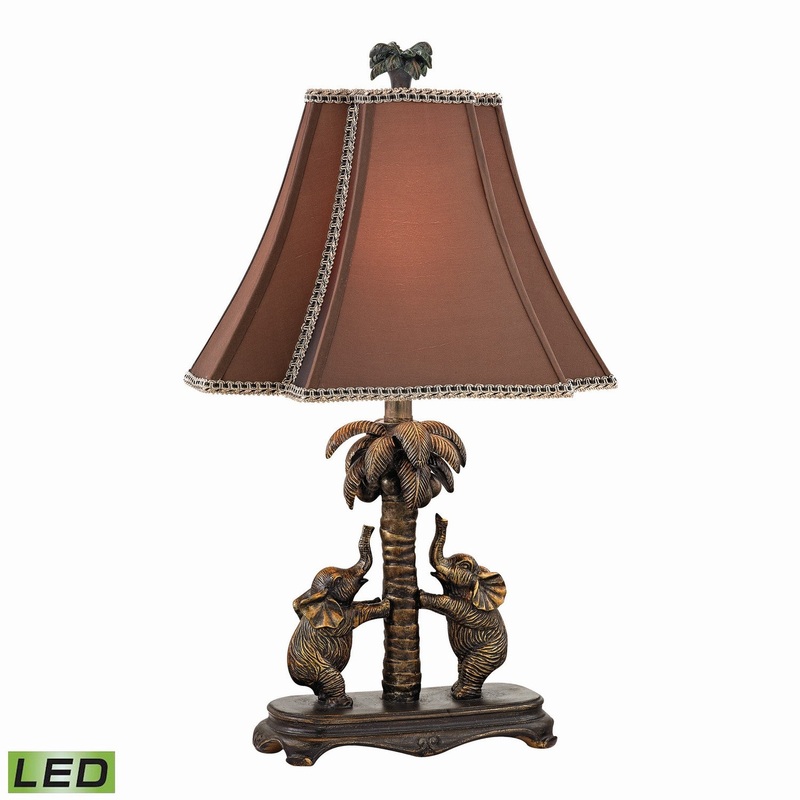 ELK Home D2475-LED Adamslane LED Table Lamp Bronze