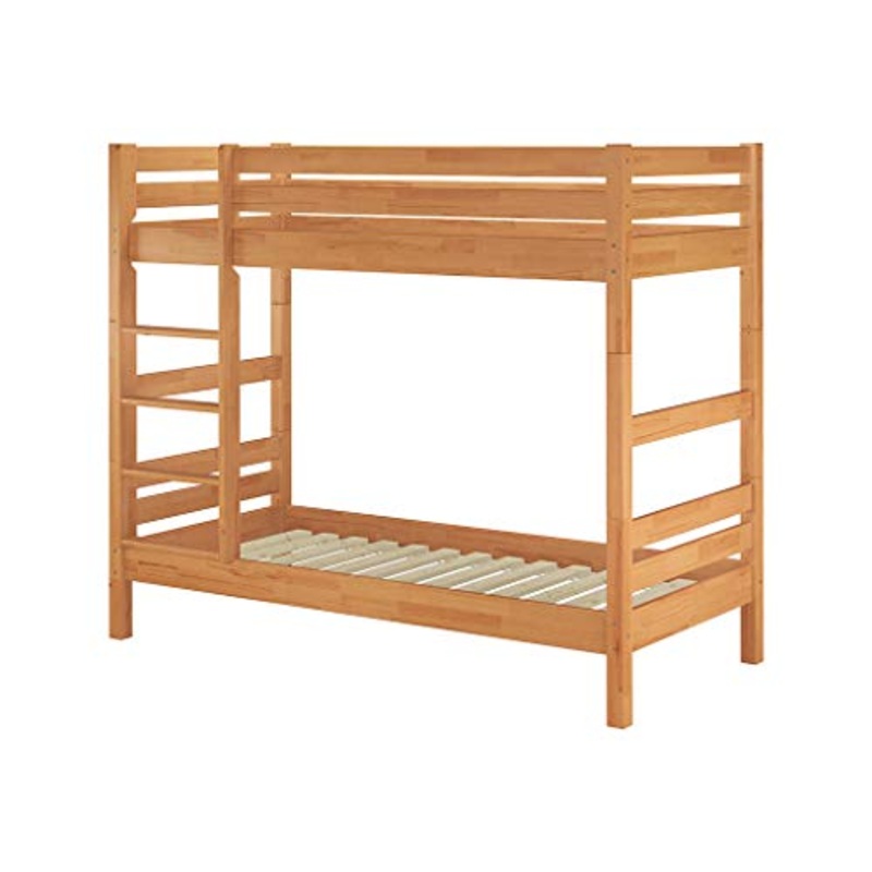 Erst-Holz Robusto Letto a Castello 90×200 in Faggio Anche per Adulti con doghe Confort 5 60.17-09FV