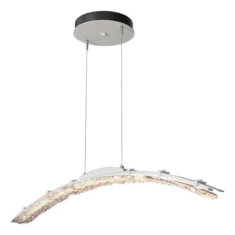 Glissade Large LED Pendant White