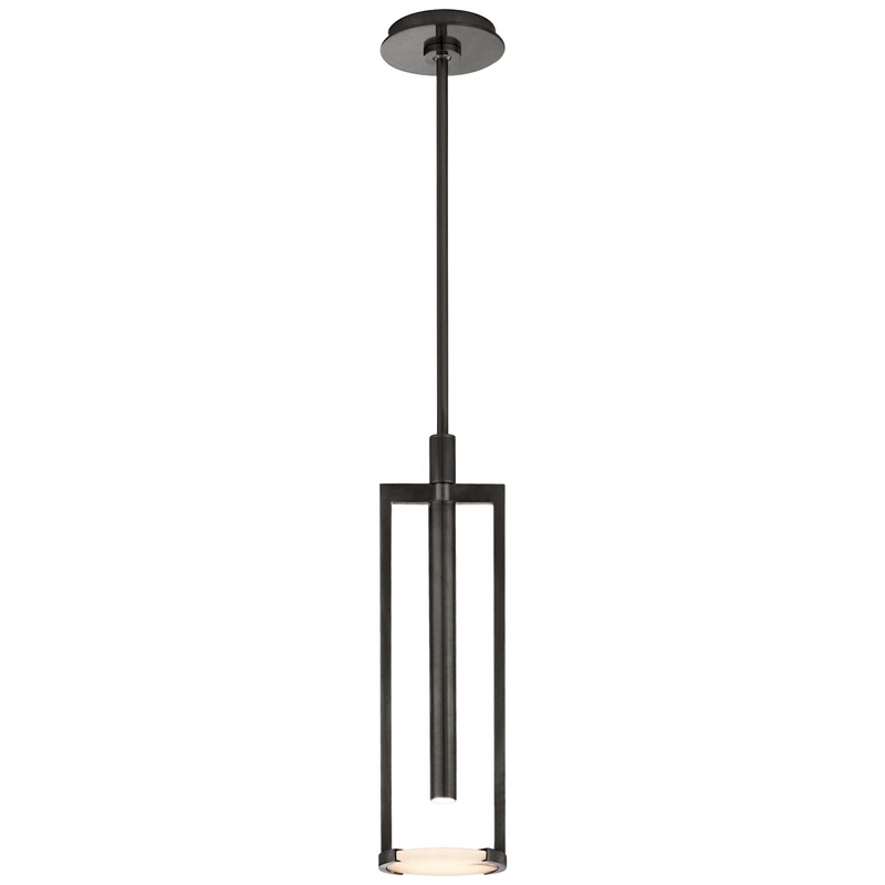 LED Pendant from the Melange Collection in Bronze Finish by Visual Comfort Signature