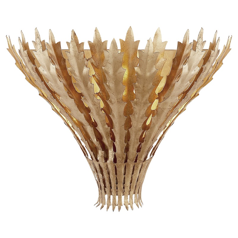 One Light Wall Sconce from the Hampton Collection in Gild Finish by Visual Comfort Signature