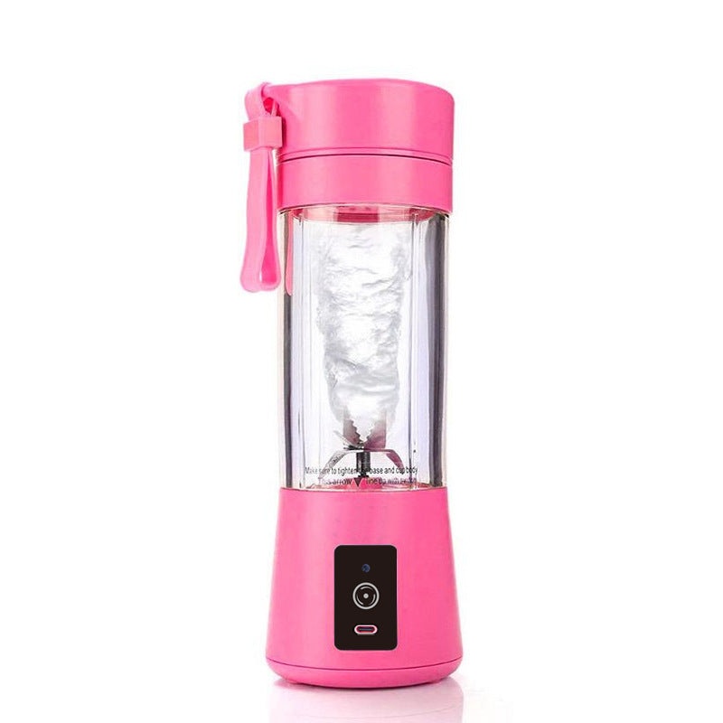 Rose Red Portable Blender USB Rechargeable – Personal Size Smoothie Maker On The Go