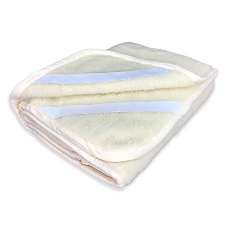 tex family COPRIMATERASSO Mary in Vera Lana Merinos 1000 gr. – 2 PIAZZE