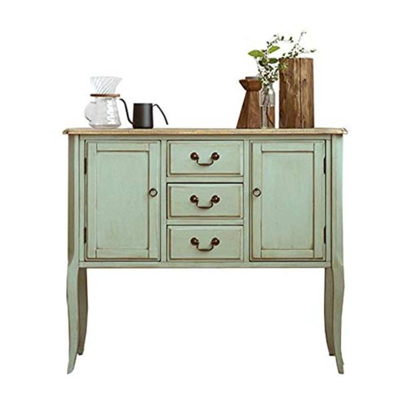 YLiansong-home Cassettiera Cabinet Armadio Cassetone Bagagli unit con Porte Madia for Camera da Letto credenza in Legno (Color : White, Size : 100x40x86.5cm)
