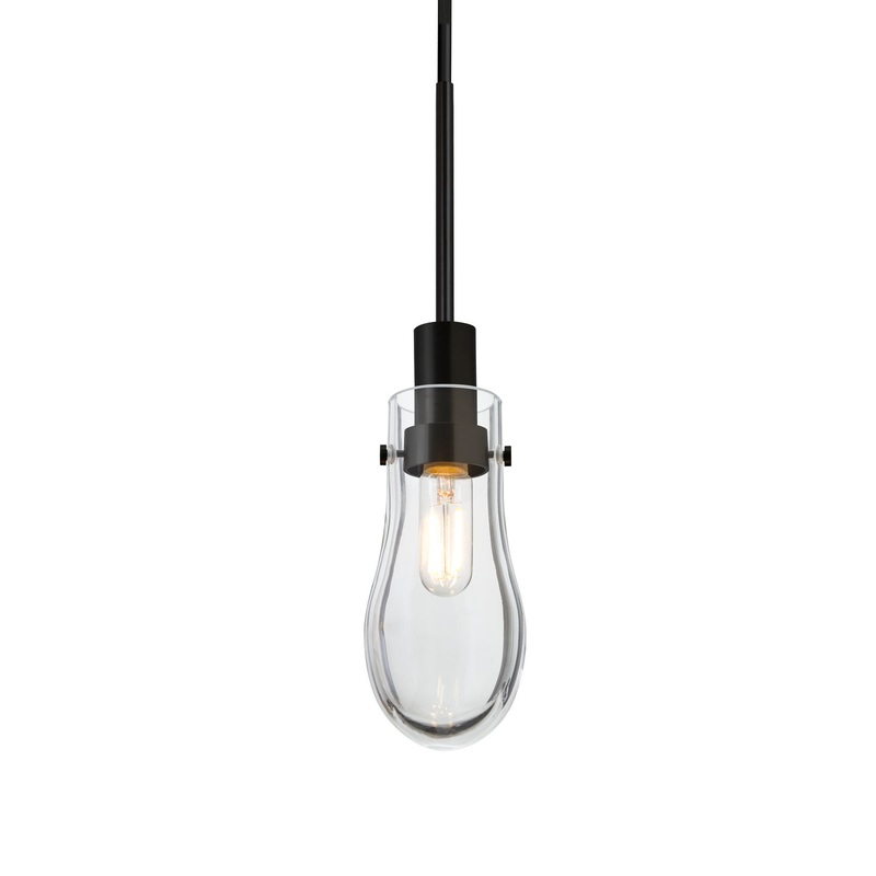 Besa J-WISHCL-BK Wish One Light Pendant Black