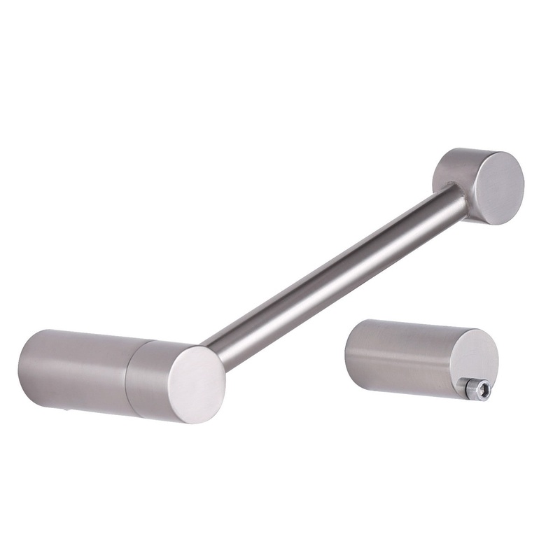 Canarm BA107A07BN Arri Toilet Paper Holder with Pivot Brushed Nickel (Discontinued)