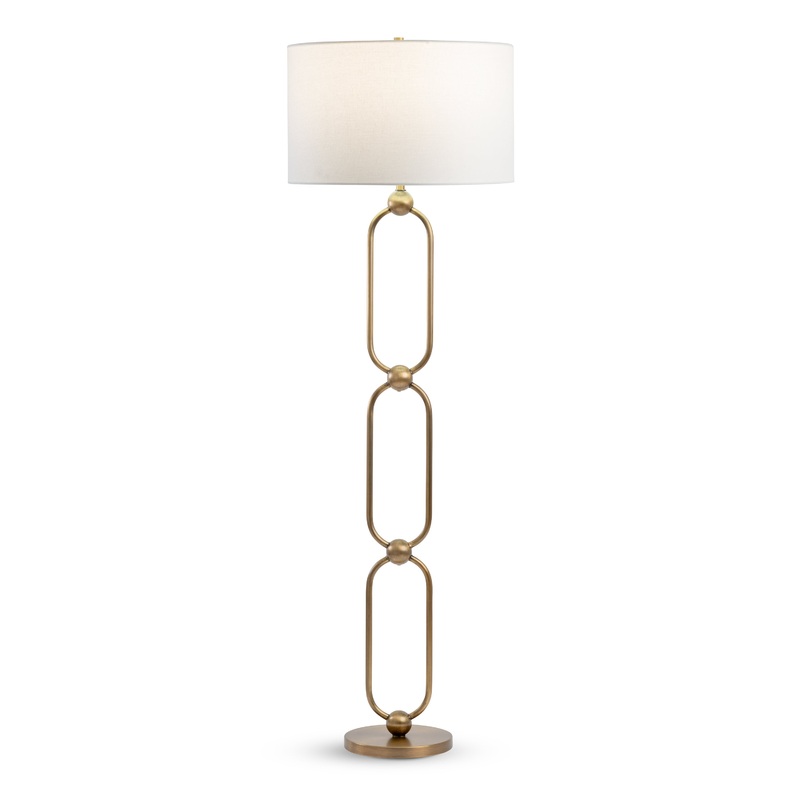 Veneto Floor Lamp Brass