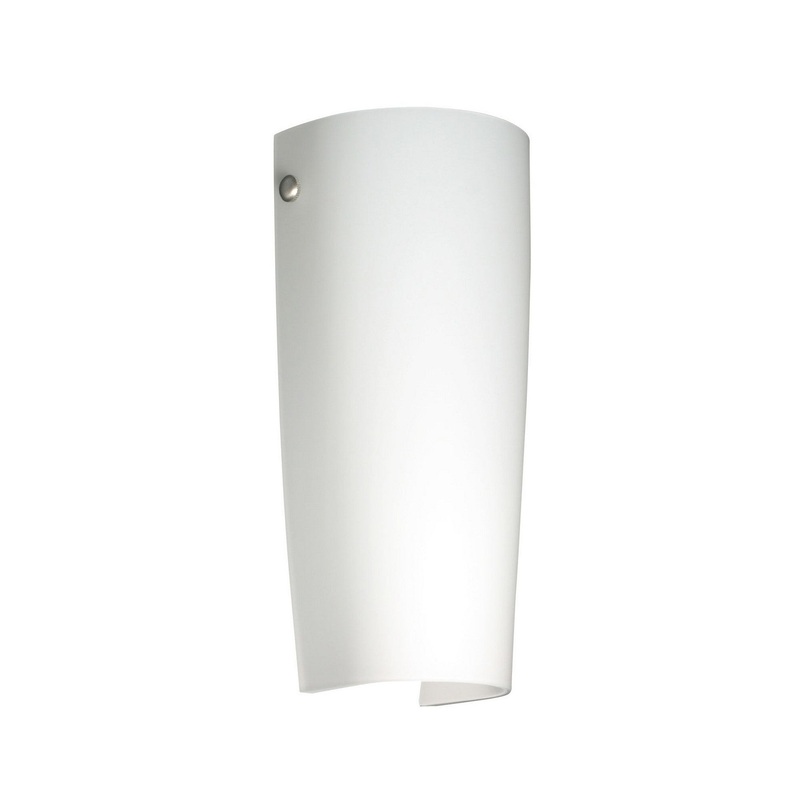 Besa 704107-LED-SN Tomas One Light Wall Sconce Satin Nickel