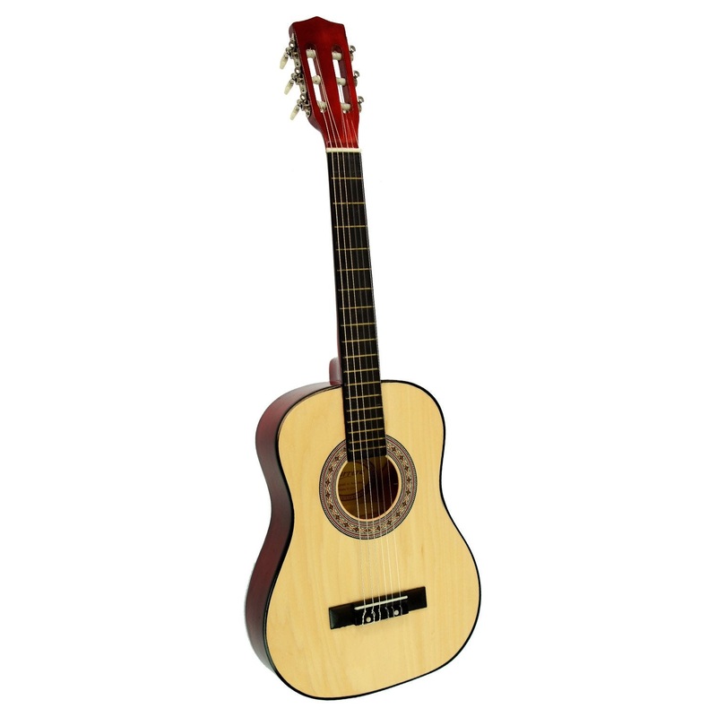 Karrera Childrens Guitar  Wooden 34in Acoustic – Natural