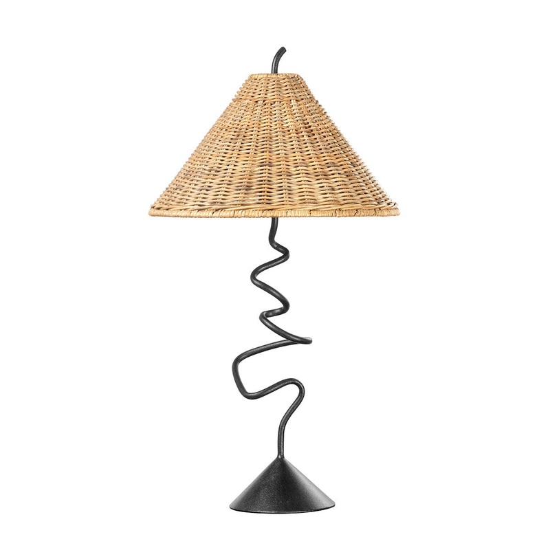 One Light Table Lamp from the Alaric Collection in For Finish by Troy Lighting