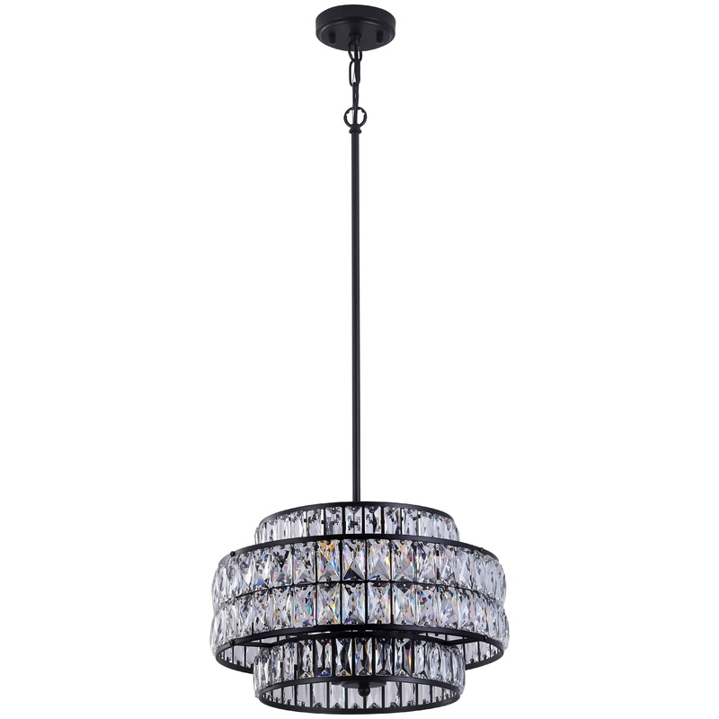 Skylon 4-Light Pendant Black