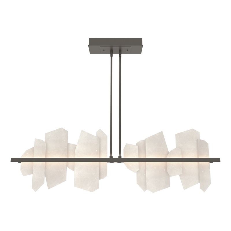 Volterra Linear LED Pendant Dark Smoke