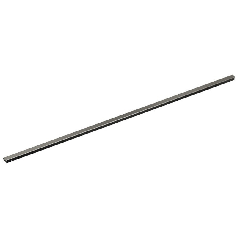 Wall Trim with Mounting Kit 48 Inch Brilliance Luxe Steel for Reversible Linear Shower Drain