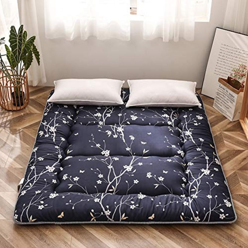 Z&HA Giapponese Piano Materasso futon, Tatami Tappetino Portatile materassino da Campeggio Bambini Sleeping Pad Pieghevole Roll Up Piano Lounger Divano Letto,b,150 * 190cm