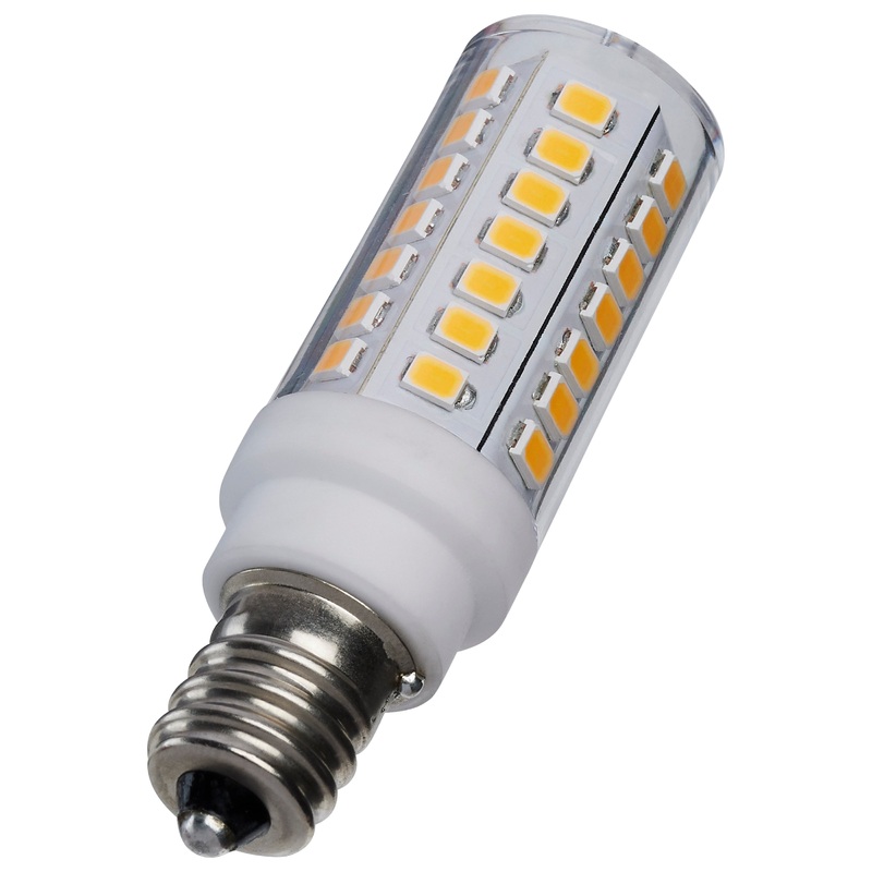 5 Watt T6 LED – Clear Finish – E12 Base – 3000K – 120 Volt Light Bulb by Satco