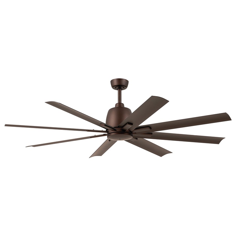 65″Ceiling Fan from the Breda Collection in Satin Natural Bronze Finish by Kichler