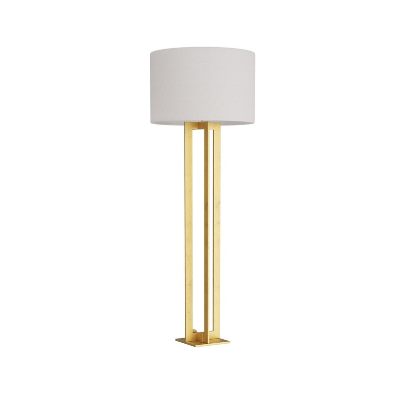 Arteriors 76015-120 Hoyt One Light Floor Lamp Gold Leaf