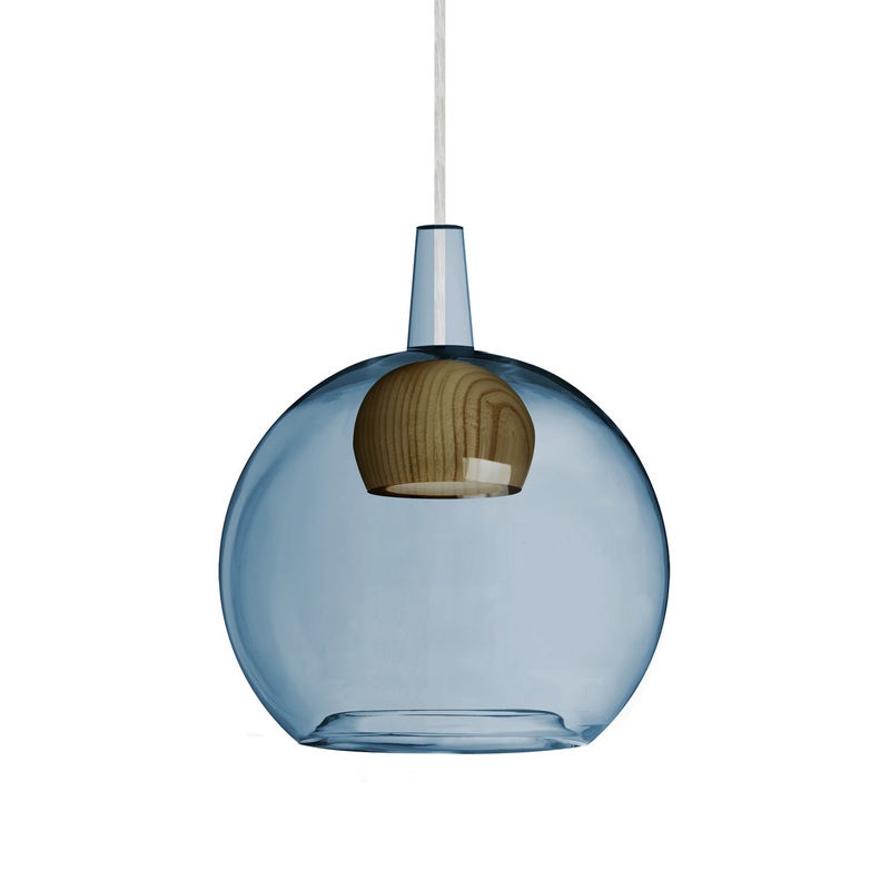 Besa 1JC-BENJIBLMD-LED-SN Benji LED Pendant Satin Nickel