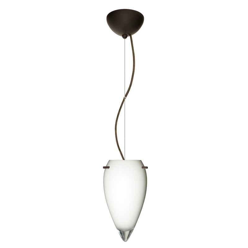 Besa 1KX-412506-LED-BR Juli One Light Pendant Bronze (Discontinued)