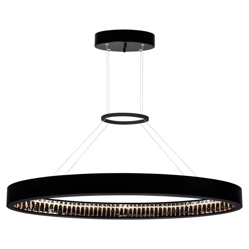 Rosalina Chandelier Matte Black