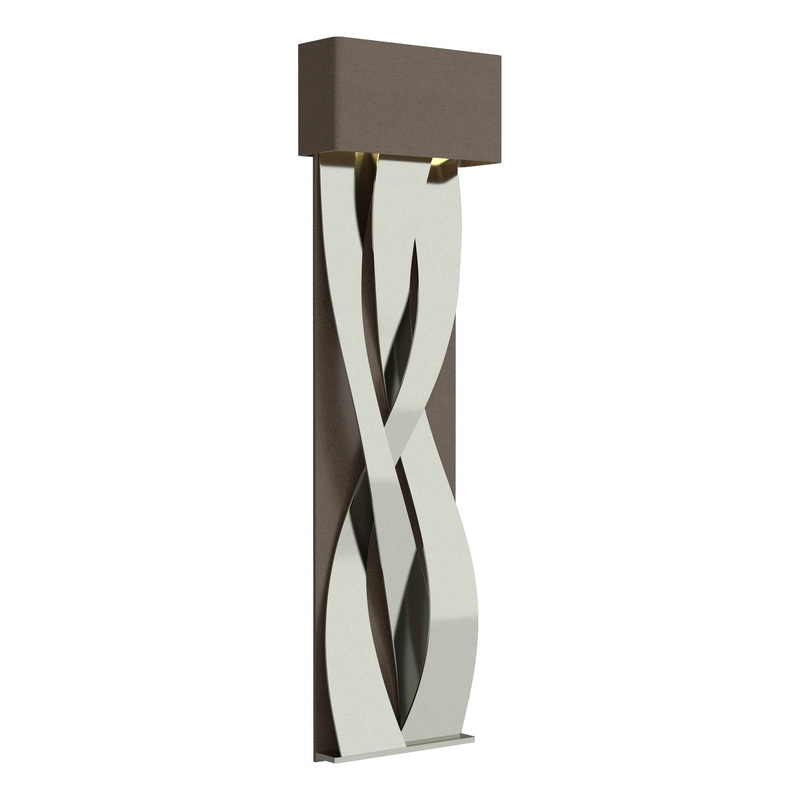 Tress Large LED Sconce Bronze Sterling