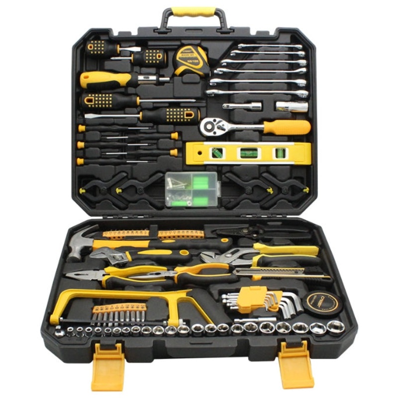 168-Piece Ultimate Hand Tool Kit – Comprehensive Household & Auto Repair Set with Socket Wrenches, Pliers, Screwdrivers & Portable Storage Case