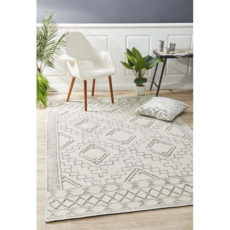 Hudson 802 Ivory by Rug Culture – 320X230CM – RECTANGLE