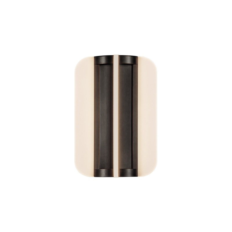 LED Vanity from the Anders Collection in Urban Bronze Finish by Alora