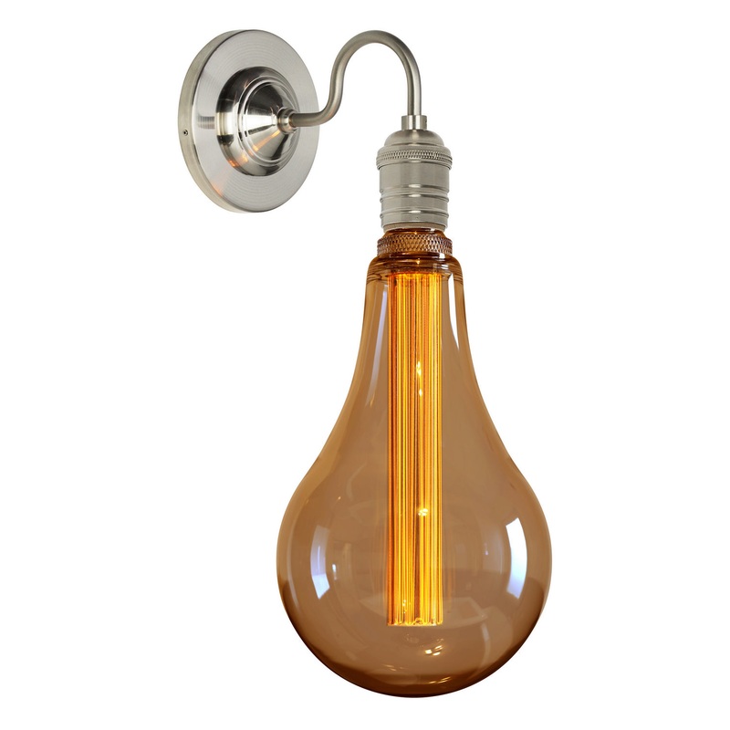 LED Wall Sconce from the Penny Lane Collection in Satin Nickel Finish by Stone Lighting