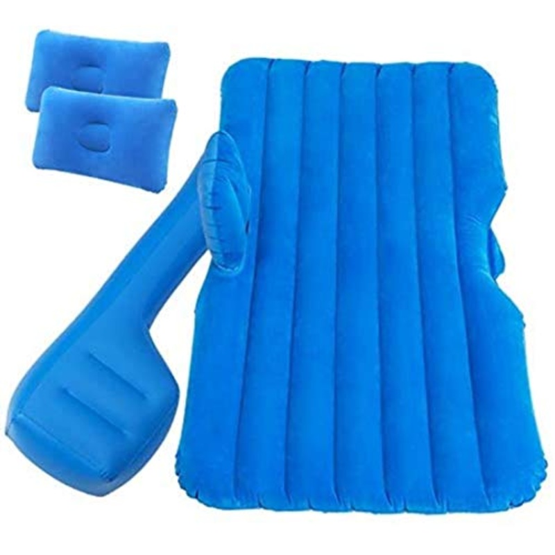 Lettino da viaggio Letto auto gonfiabile In-veicolo letto gonfiabile, Sedile posteriore, Dormire, cuscino d’aria letto, Back Row base di corsa, Materasso Auto, divano auto 5-12 ( Color : Blue )