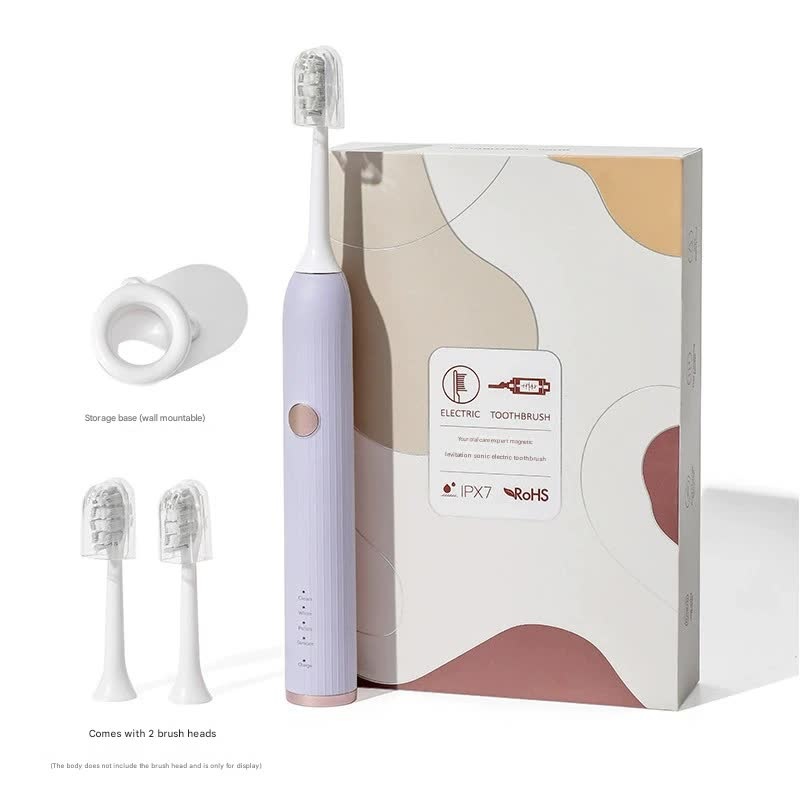 Advanced Sonic Electric Toothbrush – 8 Modes, Long Battery Life (300 Days Standby), Gentle & Effective Cleaning(Purple)