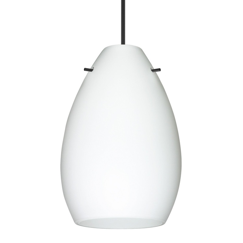 Besa 1XC-171307-BK Besa Pera 6 Pendant One Light Pendant Black